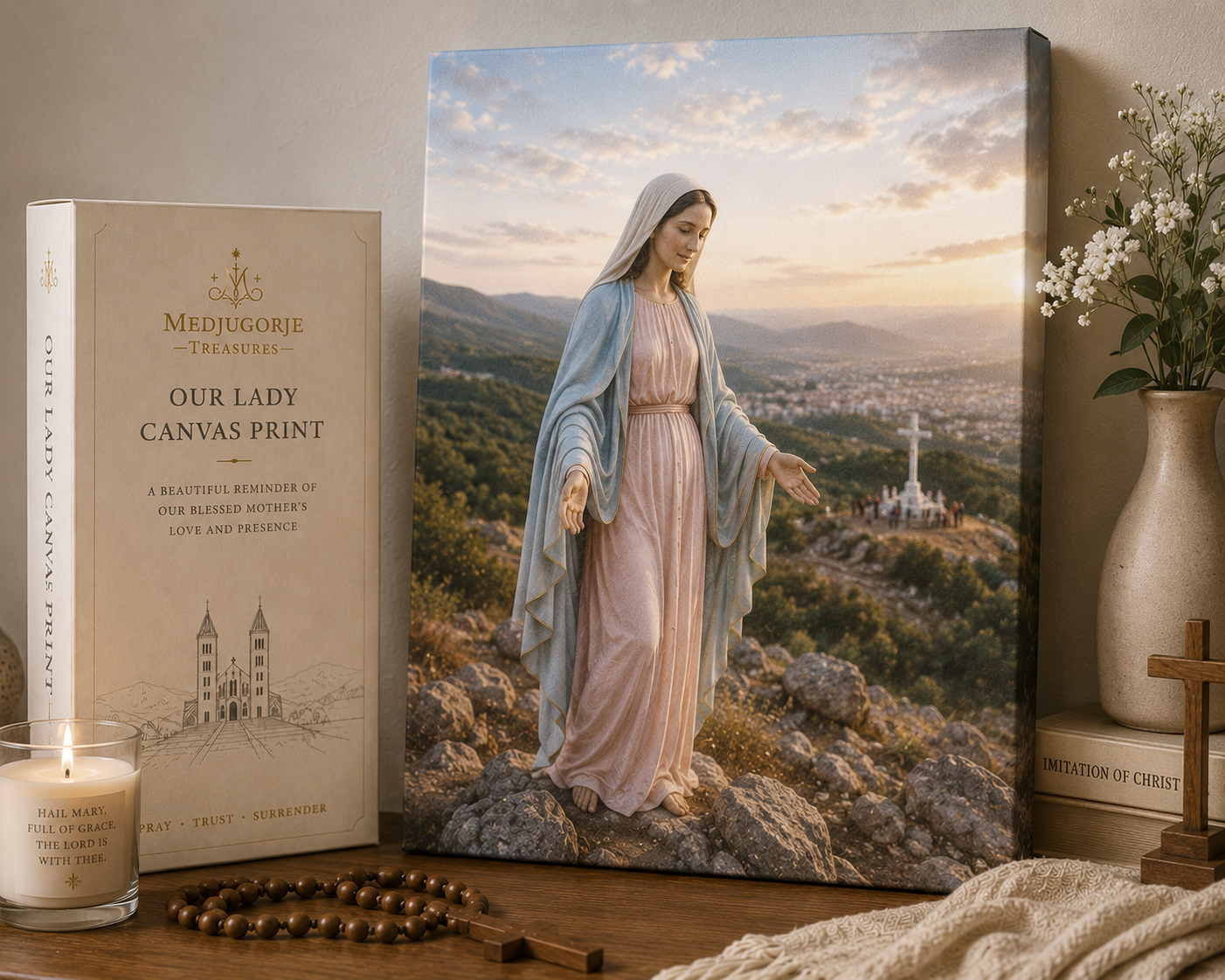 Our Lady Canvas Print